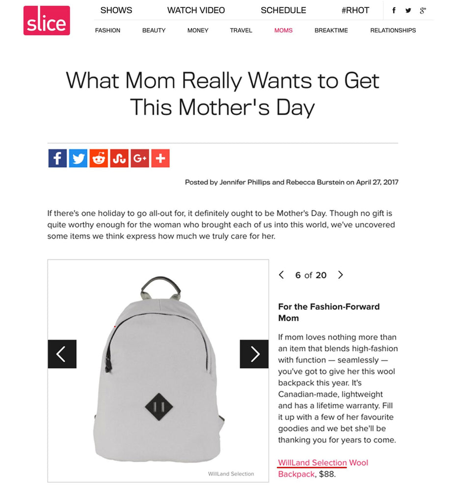 Slice - What Mom Really Wants to Get This Mother's Day