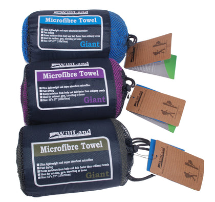 WillLand Outdoors Micro-fibre Travel Towel Giant